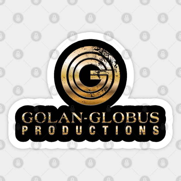 Golan-Globus Productions Sticker by Geekeria Deluxe